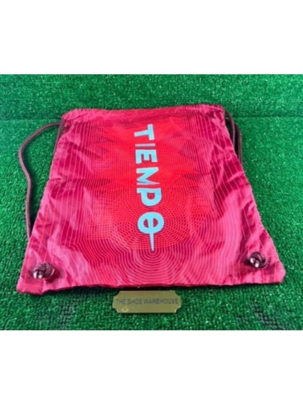 Nike Tiempo Dust Bag Shoes Soccer Sneakers Cleats Travel Tote Red NEW